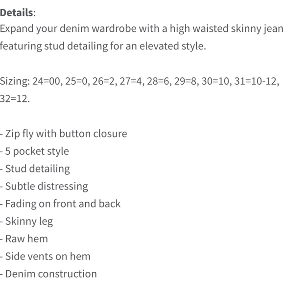 Rachel Roy Studded Jean - Picture 4 of 7